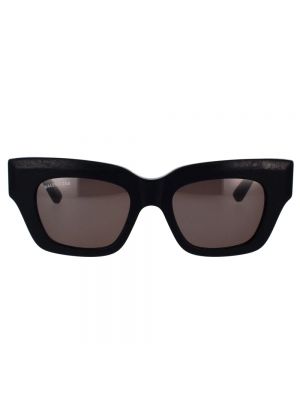 Okulary przeciwsłoneczne na obcasie Balenciaga czarne