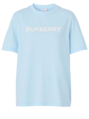 Футболка Burberry голубая