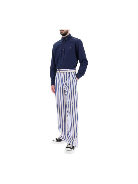 Pantalones de algodón a rayas Vivienne Westwood