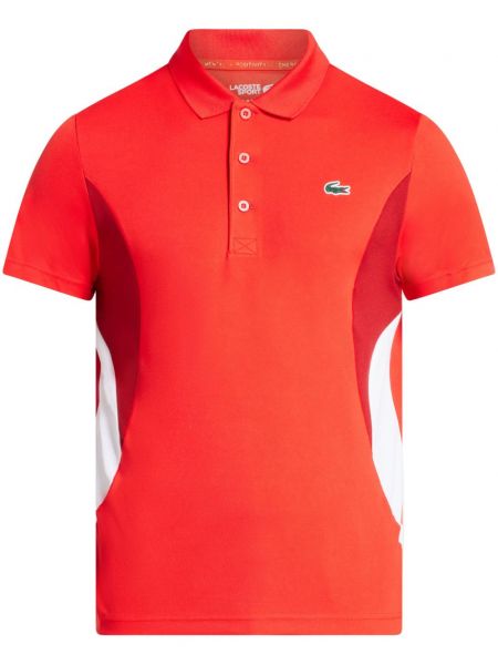 Polo yaka tişört Lacoste kırmızı