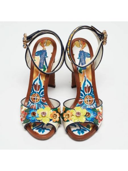 Sandalias de cuero Dolce & Gabbana Pre-owned