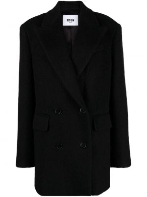 Kabát Msgm čierna