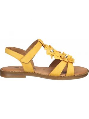Żółte sandały Remonte