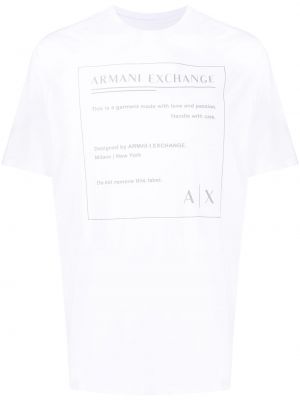 T-shirt Armani Exchange vit