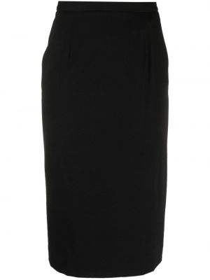 Puzdrová sukňa Christian Dior čierna