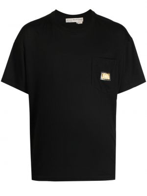 Krištáľové tričko s vreckami Advisory Board Crystals čierna
