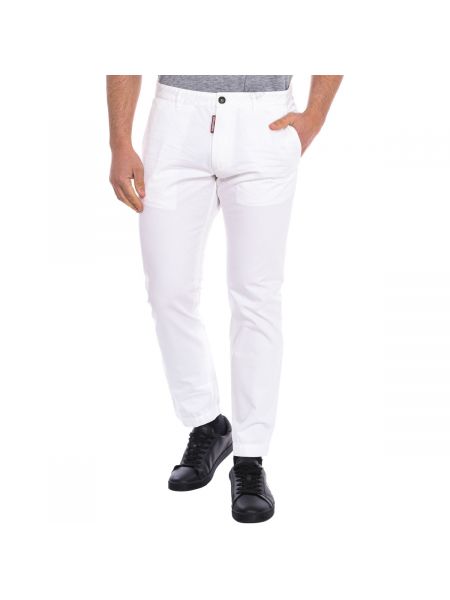 Chino hlače Dsquared bijela