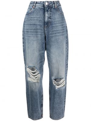 Avsmalnande jeans med hög midja Scotch & Soda blå