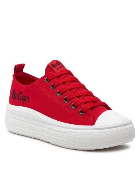 Sneakers Lee Cooper κόκκινο