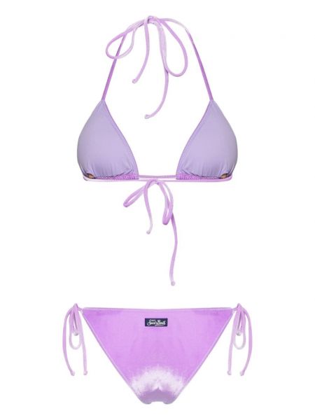 Bikinis velvetinis Mc2 Saint Barth violetinė