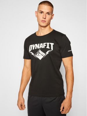 Priliehavé tričko Dynafit čierna