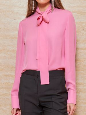 Розовая блузка Valentino