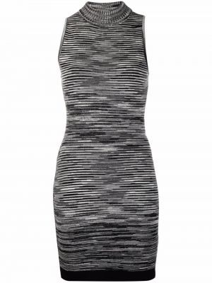 Vestido sin mangas de punto Missoni negro