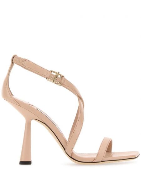 Nauhalliset sandaalit Jimmy Choo pinkki