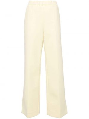 Παντελόνι με ίσιο πόδι Jil Sander κίτρινο