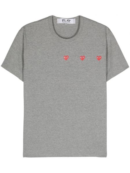 T-shirt Comme Des Garçons Play grå