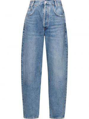 Straight jeans Agolde blå