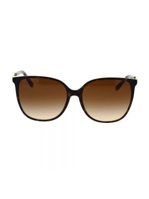 Okulary przeciwsłoneczne oversize Tiffany brązowe
