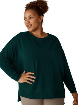 Пуловер свободного кроя Beyond Yoga зеленый