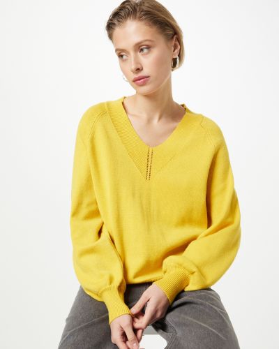 Пуловер Part Two жълто