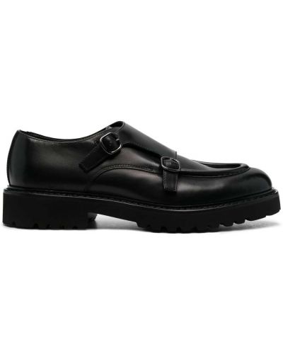 Кожени обувки монк с катарама Doucal's черно