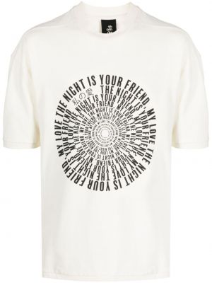 T-shirt aus baumwoll mit print Thom Krom weiß
