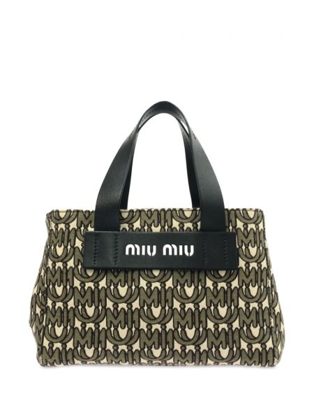 Чанта с принт Miu Miu Pre-owned