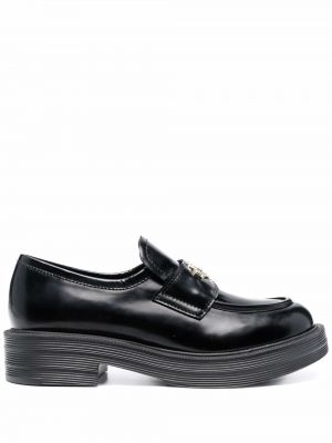 Chunky loafer-kingad Love Moschino must