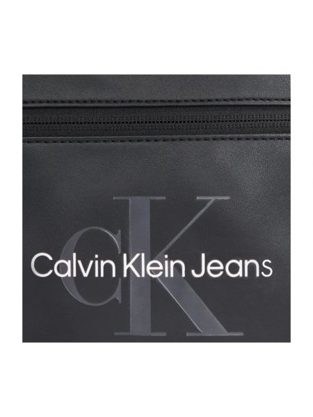 Calzado de cuero Calvin Klein Jeans negro