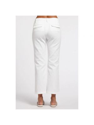 Pantalones de cintura alta Department Five blanco