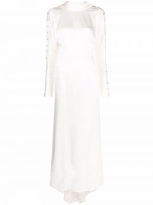 Шелковое платье 12 Storeez, белый