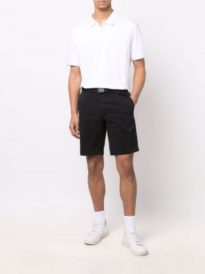 Polo avec manches courtes Calvin Klein blanc