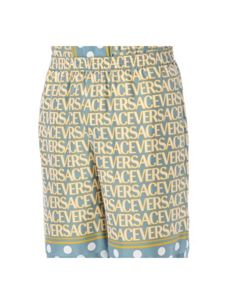 Pantalones cortos de lino Versace