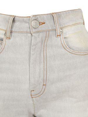Bootcut džínsy s vysokým pásom Ami Paris sivá