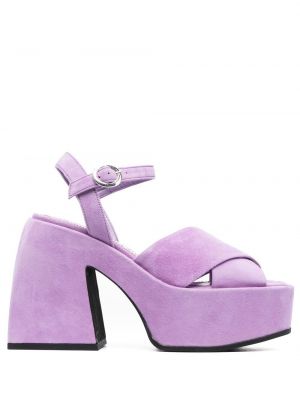 Sandale cu platformă Nodaleto violet