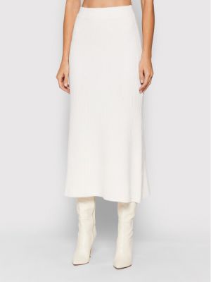 Midi sukně Liviana Conti bílé