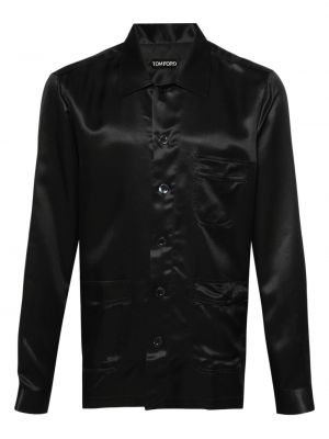 Svilena srajca Tom Ford črna