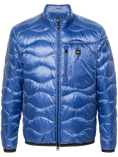 Pernata jakna s patentnim zatvaračem Blauer plava