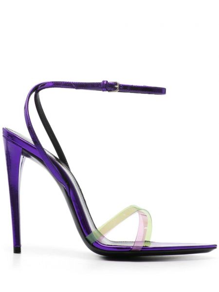 Sandales Saint Laurent violet