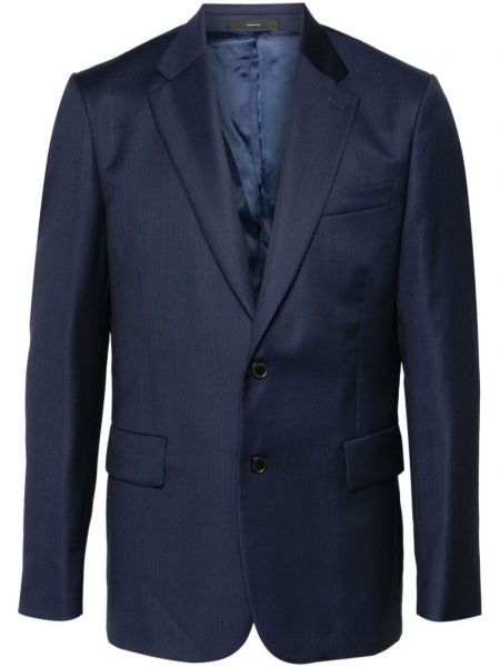 Stribet blazer Paul Smith blå