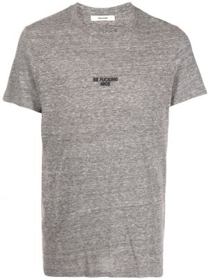 T-shirt mit print Zadig&voltaire grau