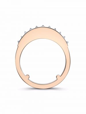 Rožinio aukso žiedas Pragnell
