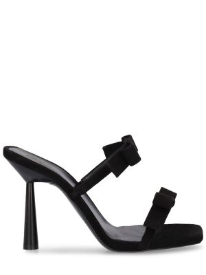 Semišové sandály Gia Borghini černé