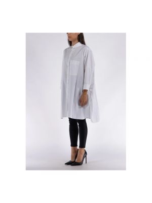 Camisa de algodón oversized Jil Sander blanco