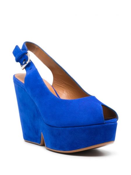 Sandály Clergerie modré