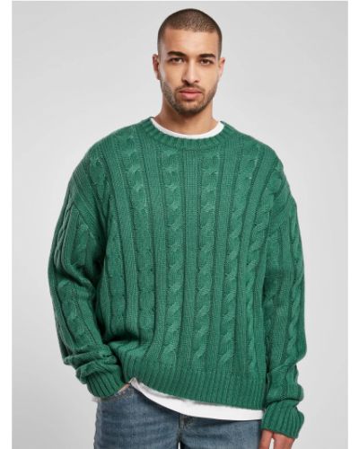 Пуловер Urban Classics зелено