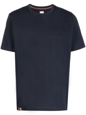 Тениска с джобове Paul Smith синьо
