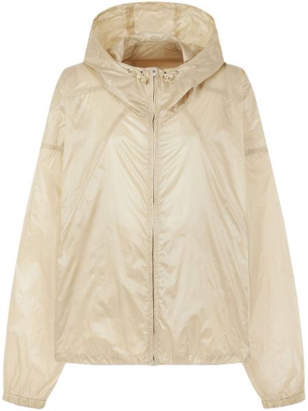 Leichte jacke mit reißverschluss mit kapuze Studio Tomboy beige