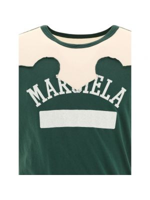 Camisa de algodón Maison Margiela verde