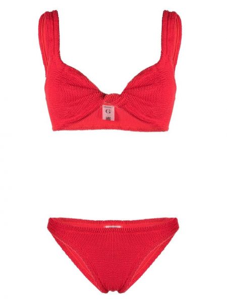 Bikini Hunza G rouge